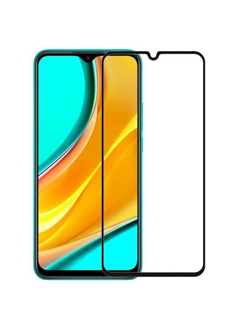 

Защитное стекло для Xiaomi Redmi 9C проклейка до краев full glue
