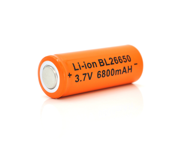 

Аккумулятор 26650 6800mAh, 3.7V (2.5-4.2V), Orange