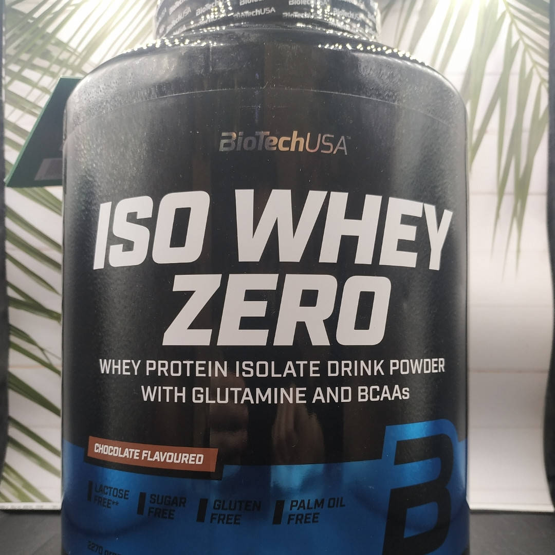 

Iso Whey Zero Lactose Free BioTech USA 2270 грамм протеїн без лактози ізолят