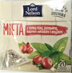 

Чай в пирамидках Lord Nelson Mieta 20 шт