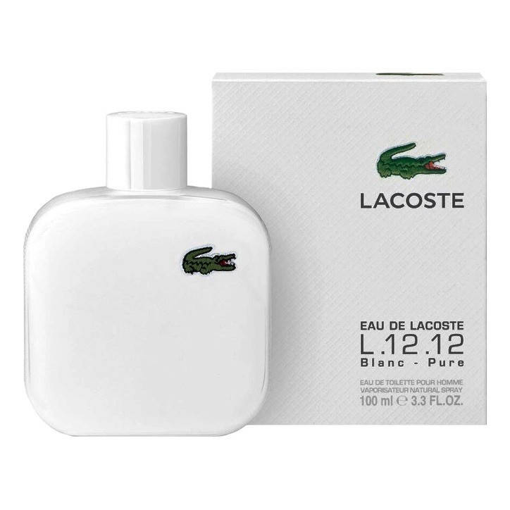 

Мужская туалетная вода Lacoste Eau De Lacoste L.12.12 Blanc мужской парфюм духи Лакоста Бланш