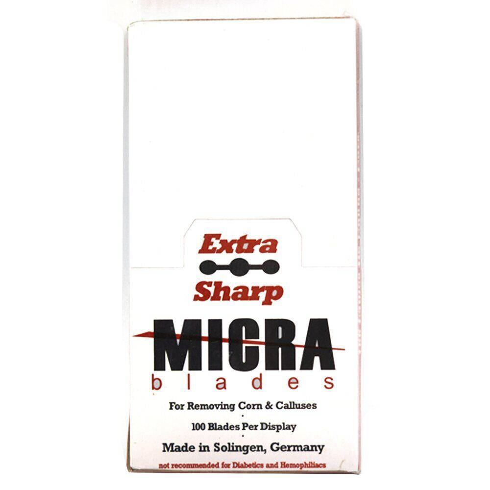 

Сменные лезвия для педикюрного станка Micra blades, 10 шт