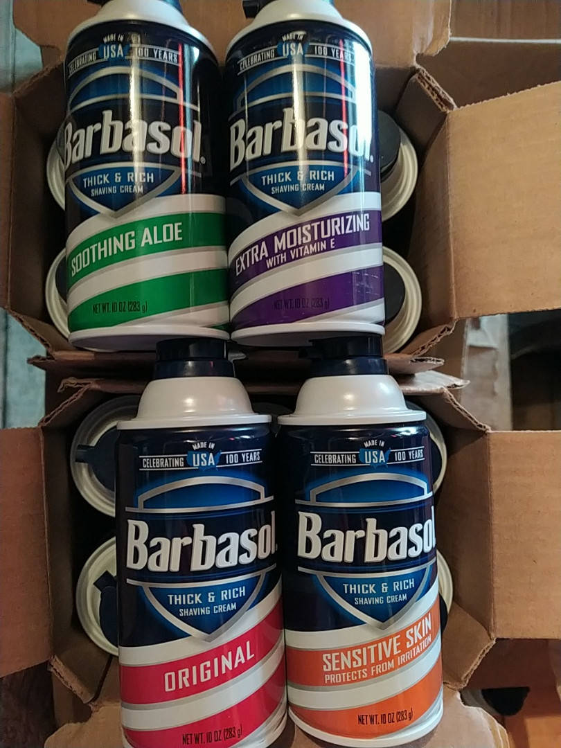 

Пена для бритья Barbasol в ассортименте 285 / Пена для бритья Барбасол