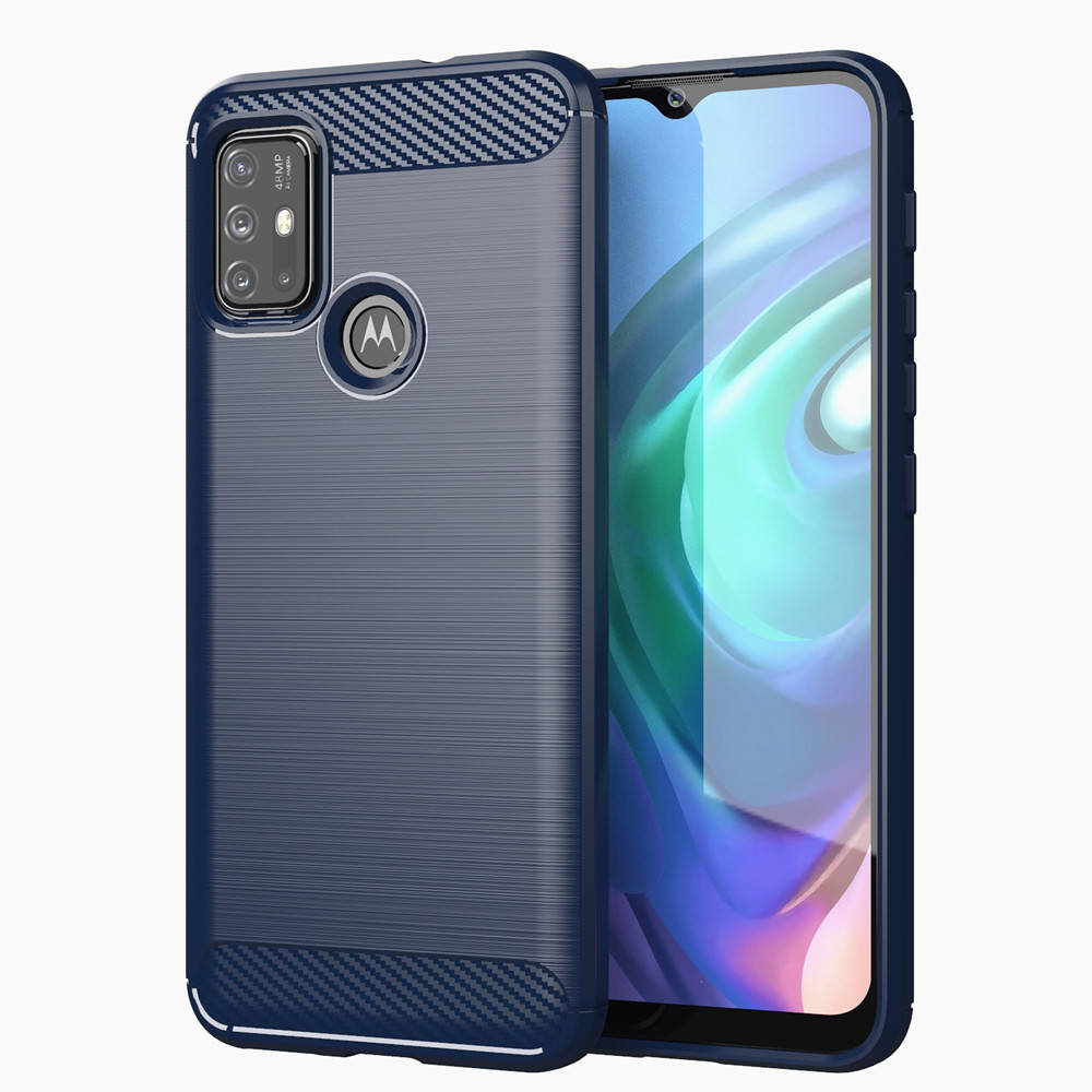 

TPU чехол накладка Urban для Motorola Moto G10 / Moto G30 (4 цвета) синий