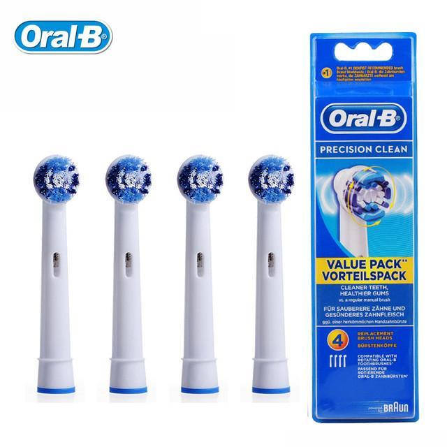 

Насадки на электро щетки 4шт Braun Oral-b Precision Clean 4 шт Сменная насадка Орал Би Браун Прецишн Клин