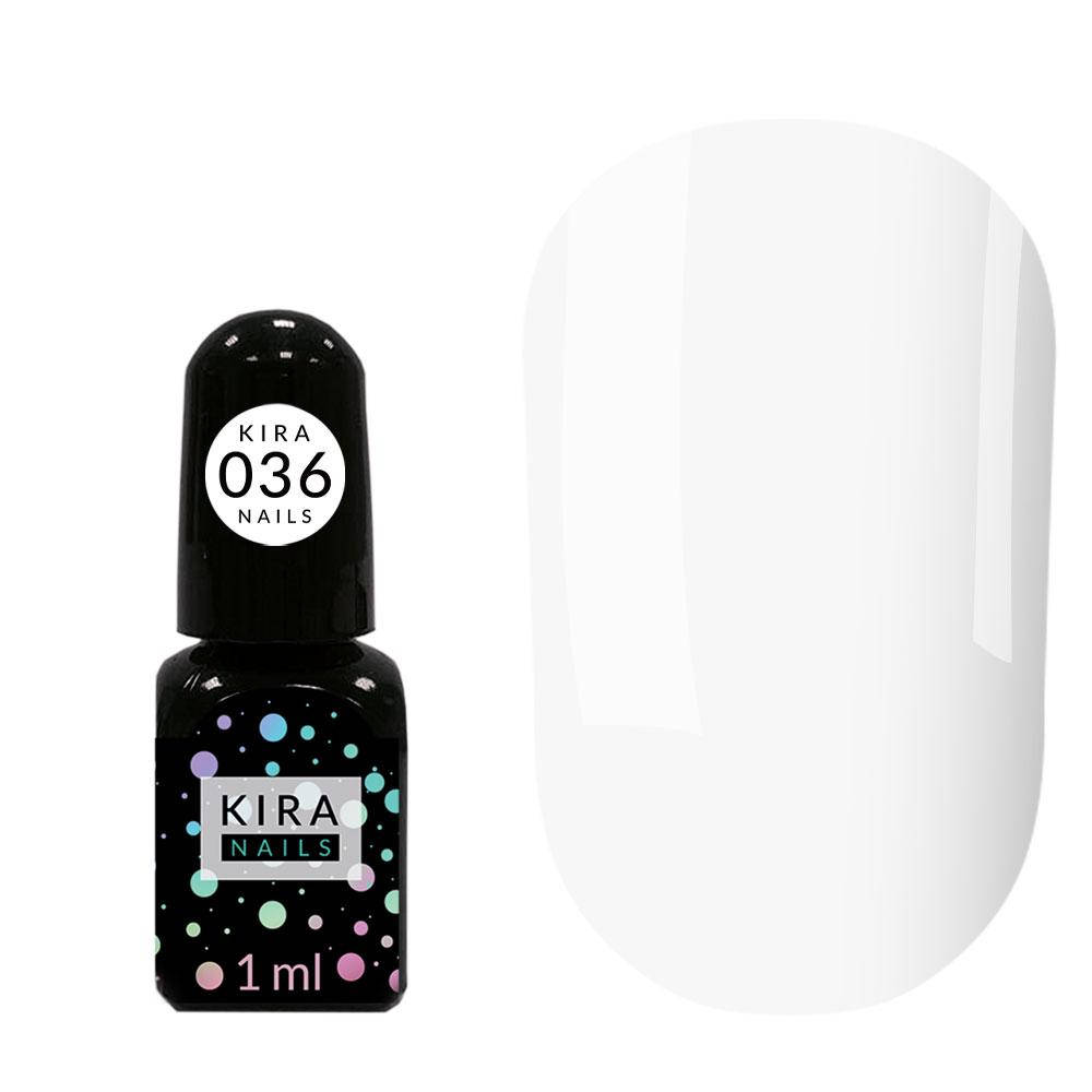 

Гель-лак Kira Nails Mini №036 обьем 1 мл