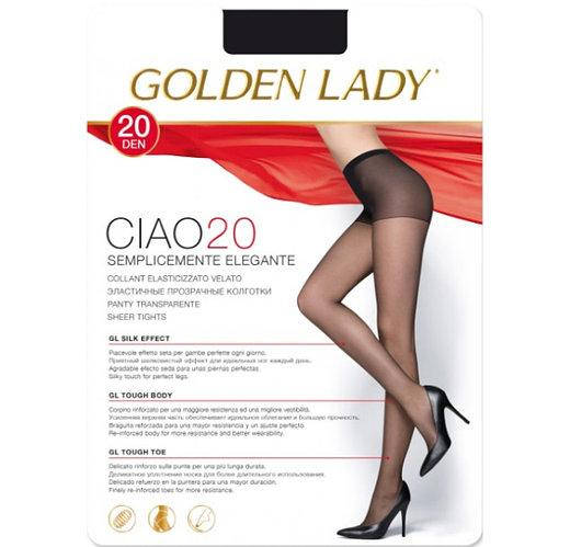 

Колготки Golden Lady Ciao 20 XL черный, Бежевый
