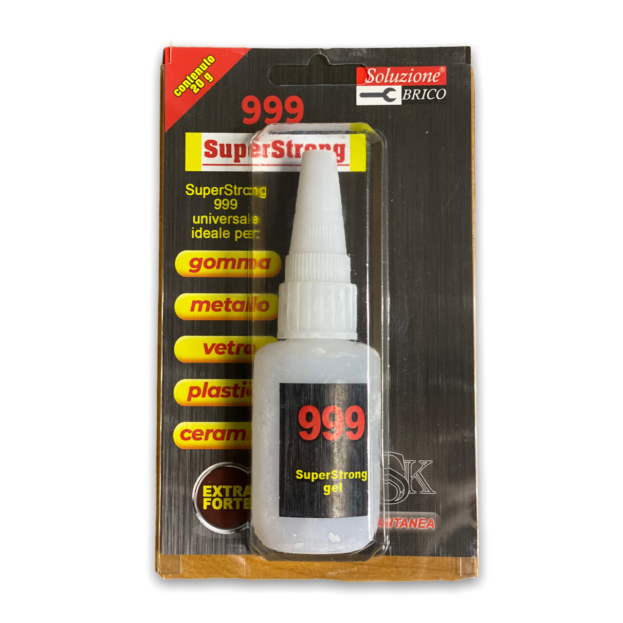 

Универсальный гелевый супер клей SuperStrong 999 20г