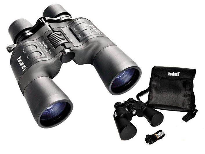 

Бинокль Bushnell 10-30х50 mm "Vari zoom" (211350) супер, Черный