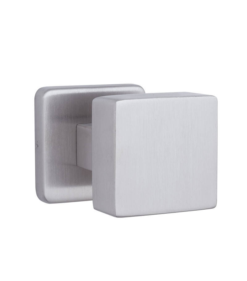 

Ручка дверная ROSTEX DESIGN H53 fix SQUARE Нерж.сталь мат шток 65 мм (Чехия)