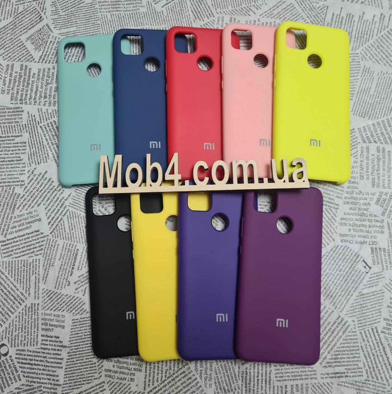 

Брендовый SOFT-TOUCH чехол SILICONE COVER для Xiaomi (Ксиоми) Redmi 9C, Разные цвета