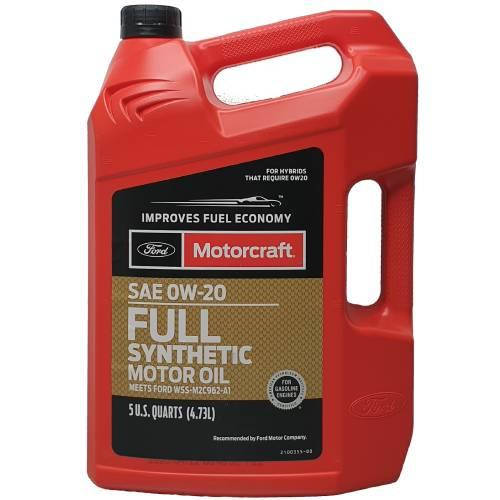 

Масло MOTORCRAFT 0W-20 FULL SYNTHETIC, SP/GF-6, 5qt. XO0W20-5QFS