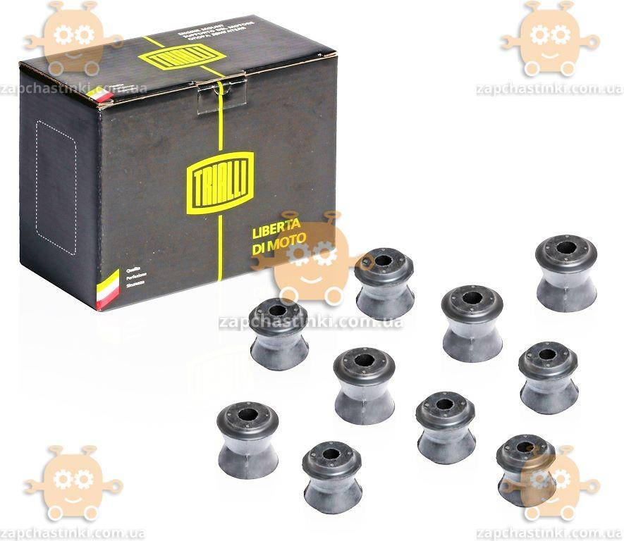 

Втулка реактивных тяг ВАЗ 2101 - 2107, 2121 НИВА (резина) большие+малые (комплект 4+6) (пр-во TRIALLI Италия)