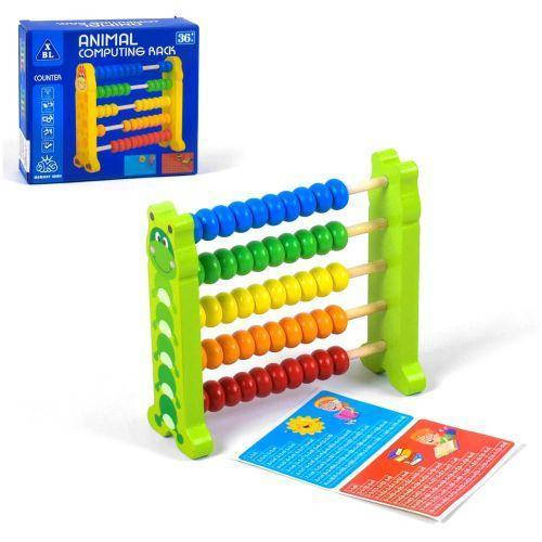 

Деревянные счёты арт. K17563 (Wooden Toy) 3+