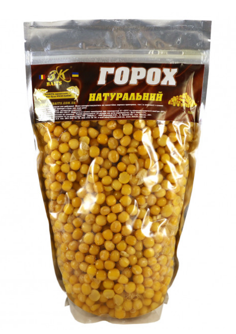 

Прикорм 3KBaits Горох Натуральный 800гр