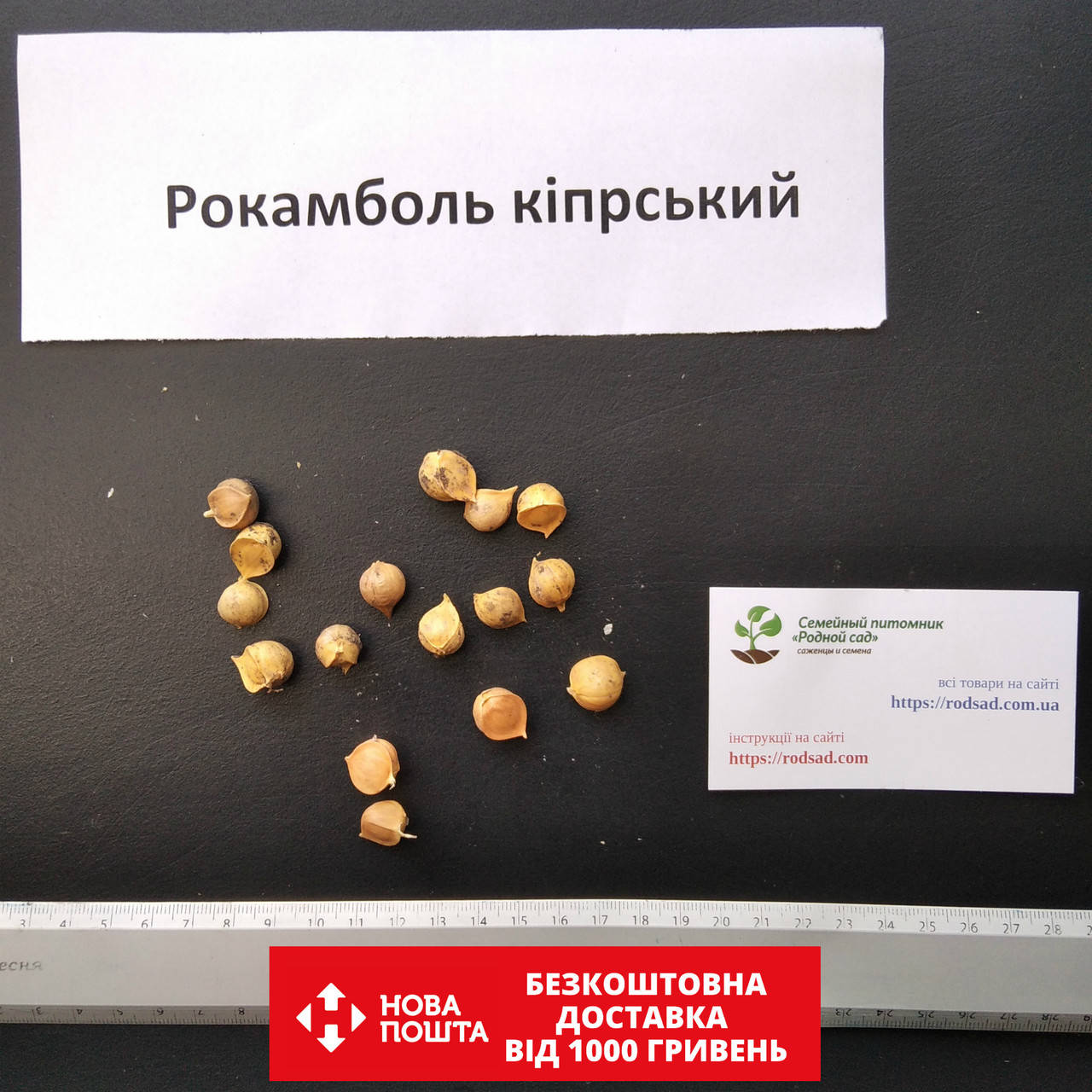 

Рокамболь кипрский чеснок семена (детки) (20 шт)