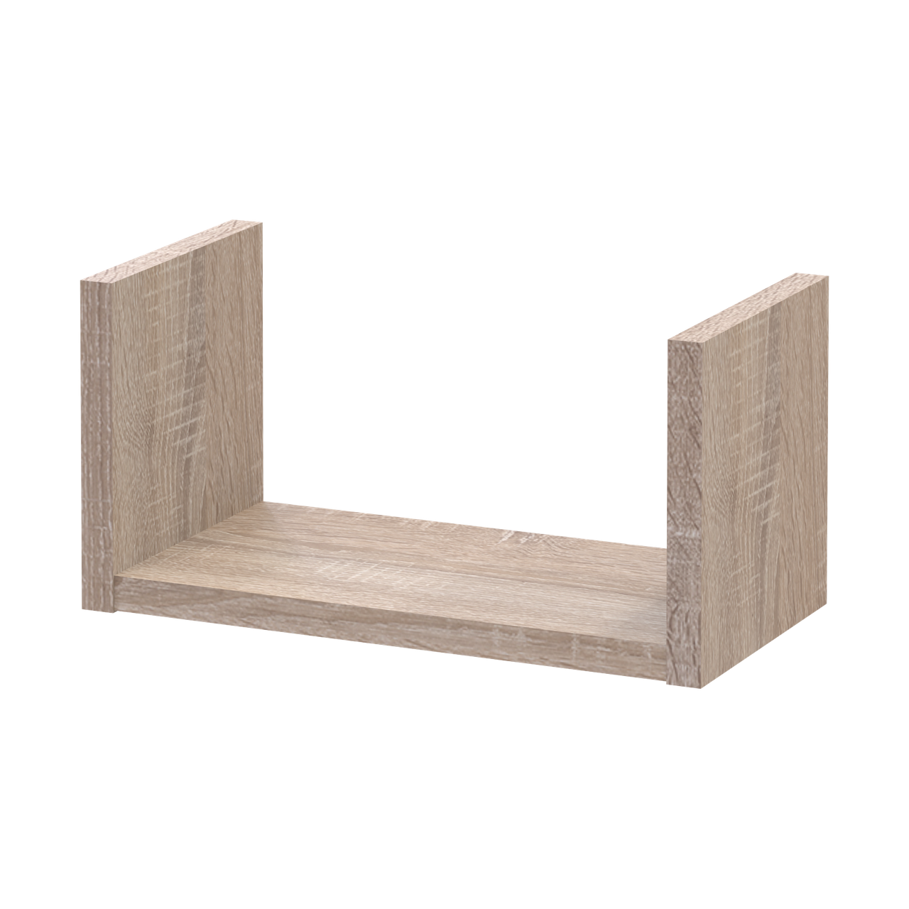 Комплект полиць Doros Філ Дуб Сонома 3 шт 30/45/60х15х15 (41516081) 2