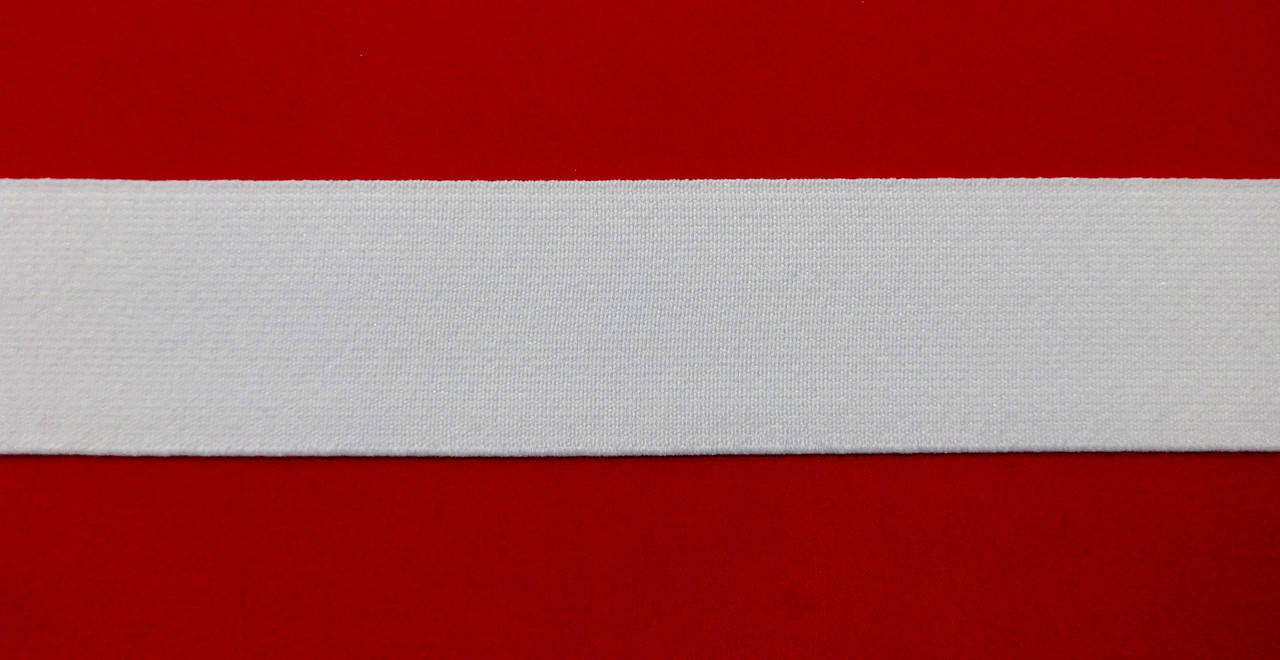 

Резинка 3.5 см белая Fabric Plus, Белый