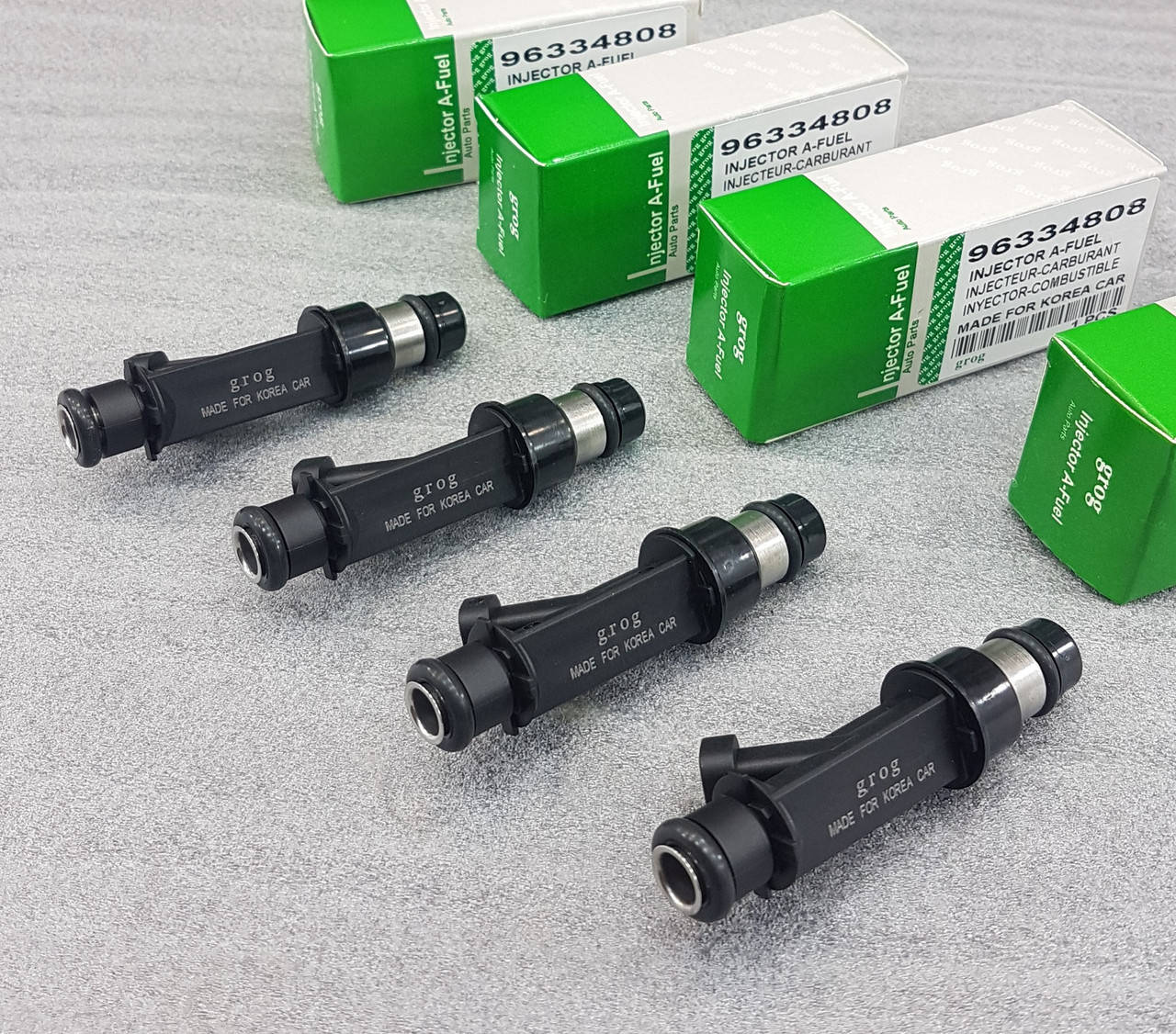 

Топливные форсунки Ланос 1.5 К-Т (4 шт) grog Корея