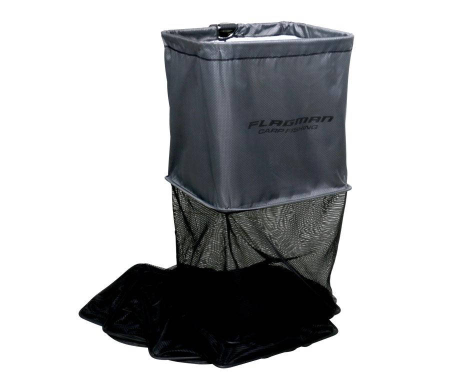 

Садок прямоугольный Flagman Keepnet 50x40см black color Double thick nylon mesh