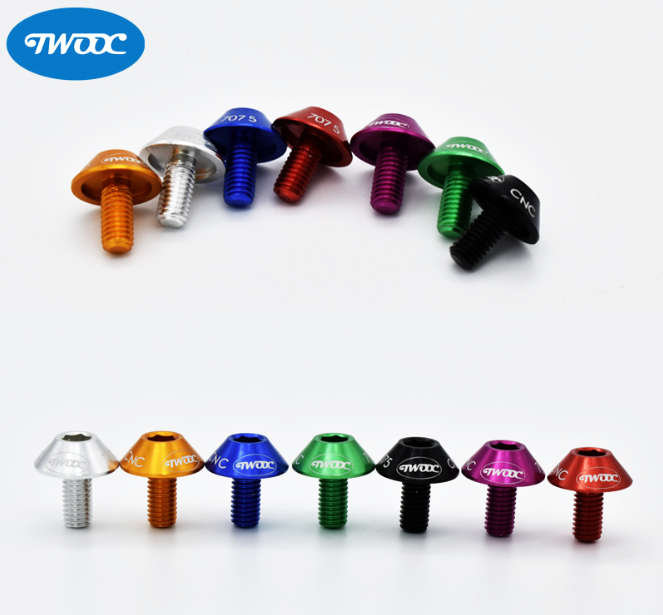 

Винт шестигранный АЛЮ 7075 ЧПУ CNC TWOOC / SOUL TRAVEL TS-001 M5*12 (с широкой шляпкой) для флягодержателя