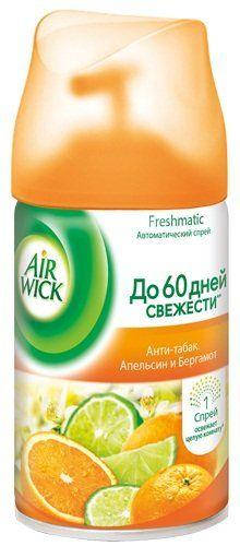 

Освіжувач повітря Air Wick (автомат) 250мл Антитабак апельсин і бергамот