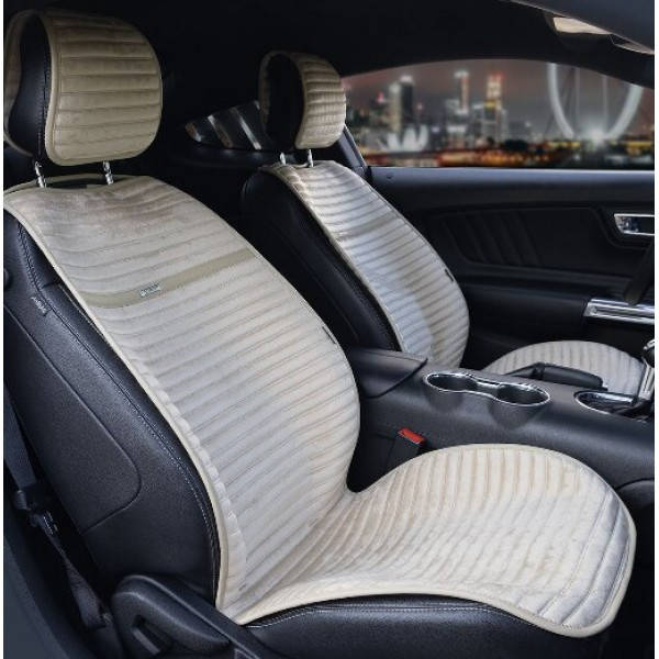 

Накидки на сиденья авто бежевые Elegant Napoli 700 214 (передние)