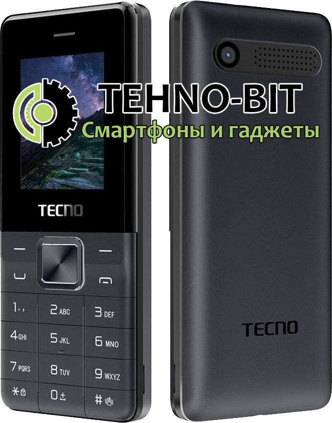 

Телефон Tecno T301 Black
