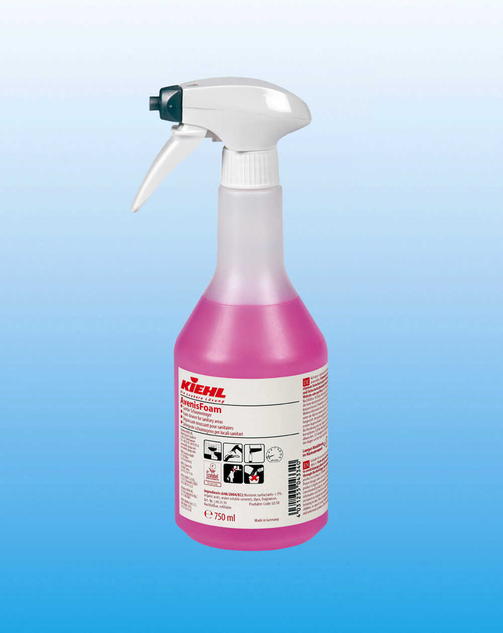 

Пенное средство для уборки санузлов AvenisFoam, 750 ml, Kiehl
