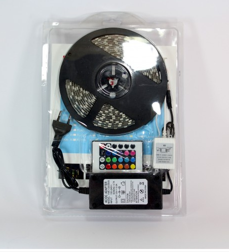 

Светодиодная LED лента 5050 RGB комплект, отличный