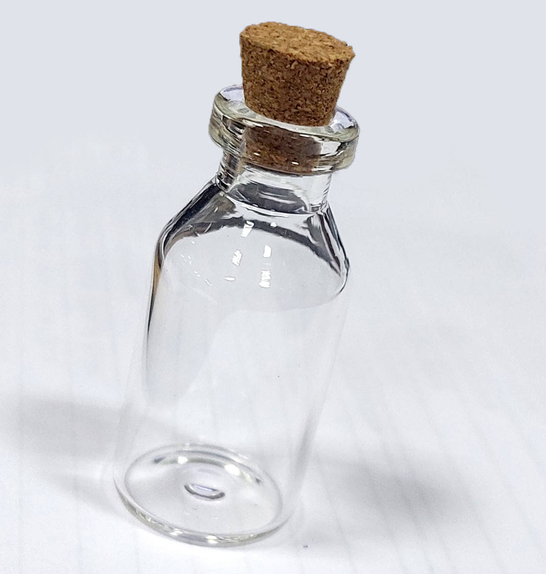 

Мини бутылочка, стекло 40х18мм (6ml) бутылочка с пробкой