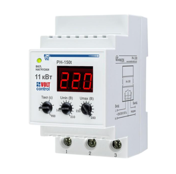 

Реле напряжения РН-150Т «Volt Control» 50А