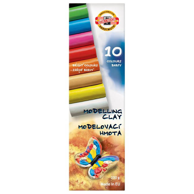 

Пластилин K-I-N Бабочка 200г 10 цветов 131710