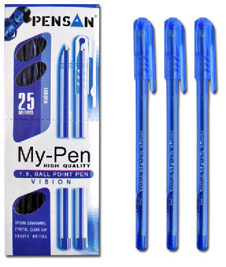 

Ручка Масляная 1.0 мм My Pen синяя