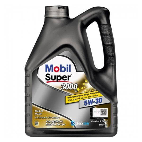 

Моторное масло Mobil Super 3000 XE 5W-30 5л (150944) Оригинал