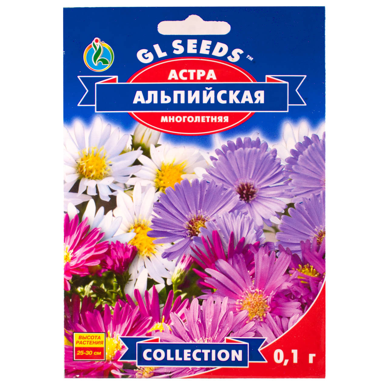 

Астра Альпийская 0.1 г Gl Seeds