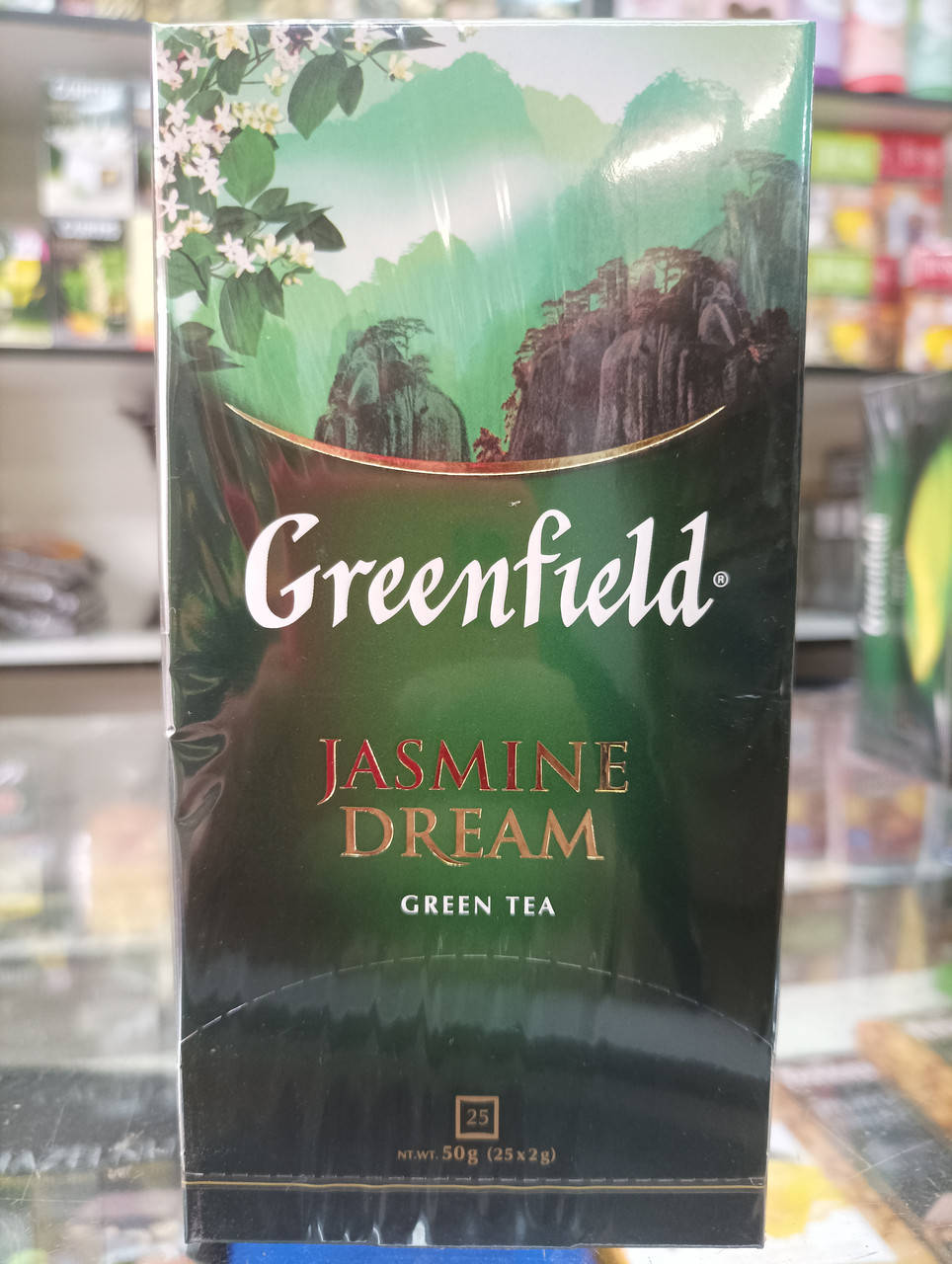 

Чай зелений з жасміном Greenfield Jasmine Dream 25 пак.