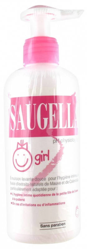 

Гель для интимной гигиены saugella girl – от трех лет и до полового созревания.