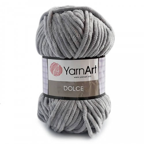 

Yarnart Dolce серый пепел № 782