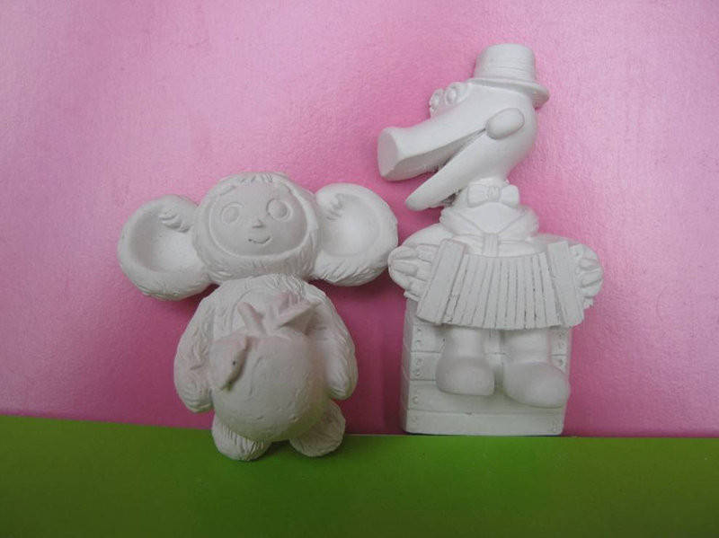 

Гипсовая фигурка Крокодил Гена для раскрашивания и декорирования