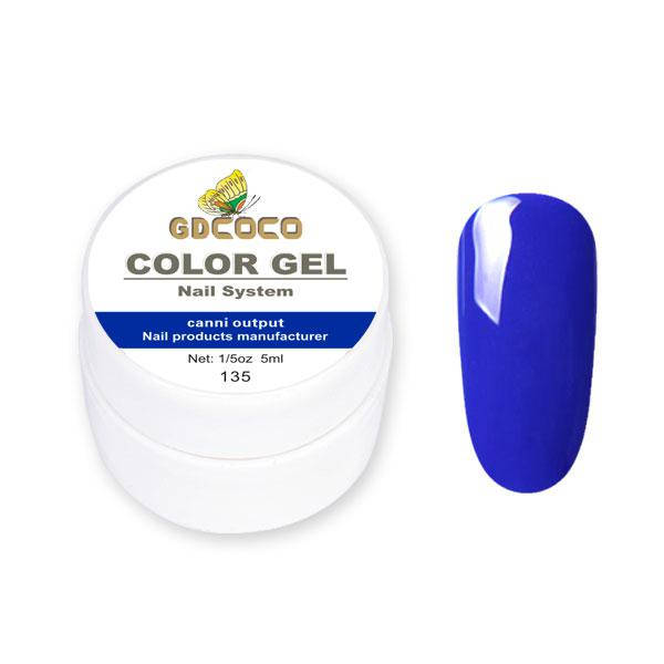 

Гель-краска GDСосо Color Gel 135 Электрик 5 ml