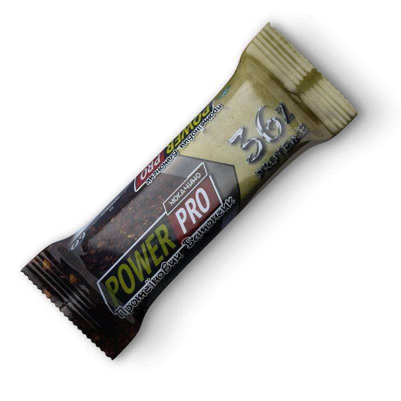 

Батончик Power Pro 36%, 60 грамм Мокачино