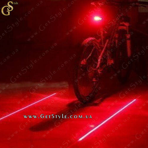 

Лазерная фара для велосипеда Laser Tail с батарейками
