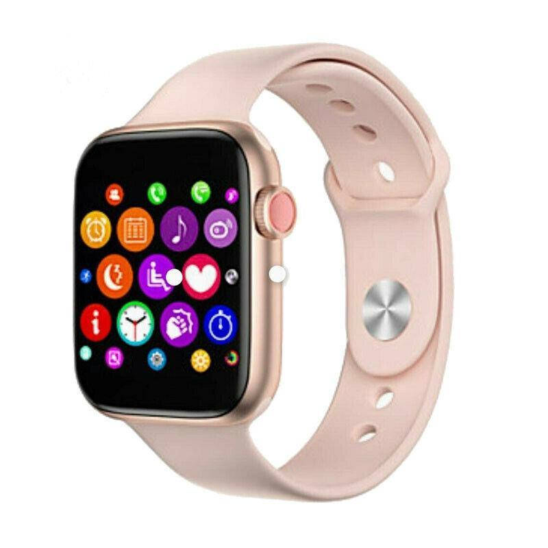 

Смарт часы Smart Watch T500+ розовые