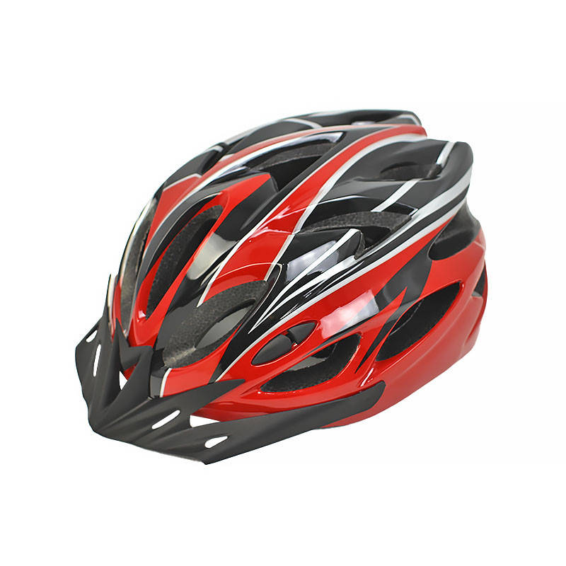 

Шлем велосипедный Helmet Н-012F Black + Red велошлем для велосипедистов защитный аксессуар (TR/D_4972-31653)