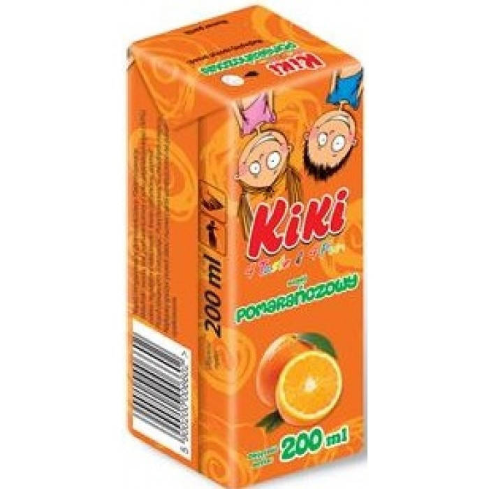 

Сок Детский Kiki Orange Кики Апельсин Pomaranczowy 200 мл Польша