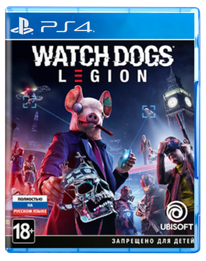 

Игра Watch Dogs Legion Русская версия Sony Playstation 4 Б/У