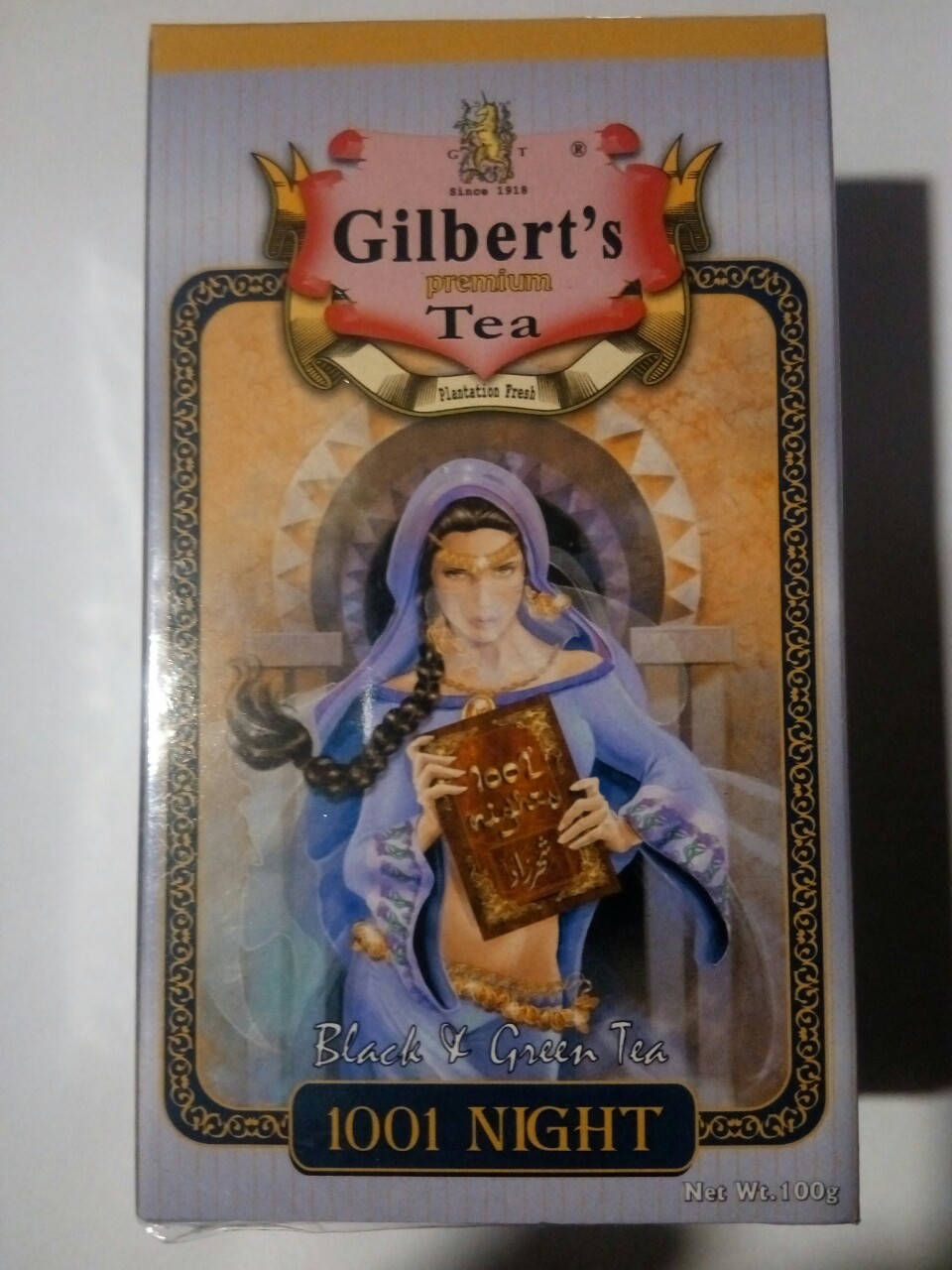 

Чай черный зеленый Gilberts 1001 ночь с кусочками маракуйи папайи 100 г Гилбертс Цейлон