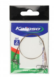 

Поводок Kalipso 1*7 15кг 20см (2шт)