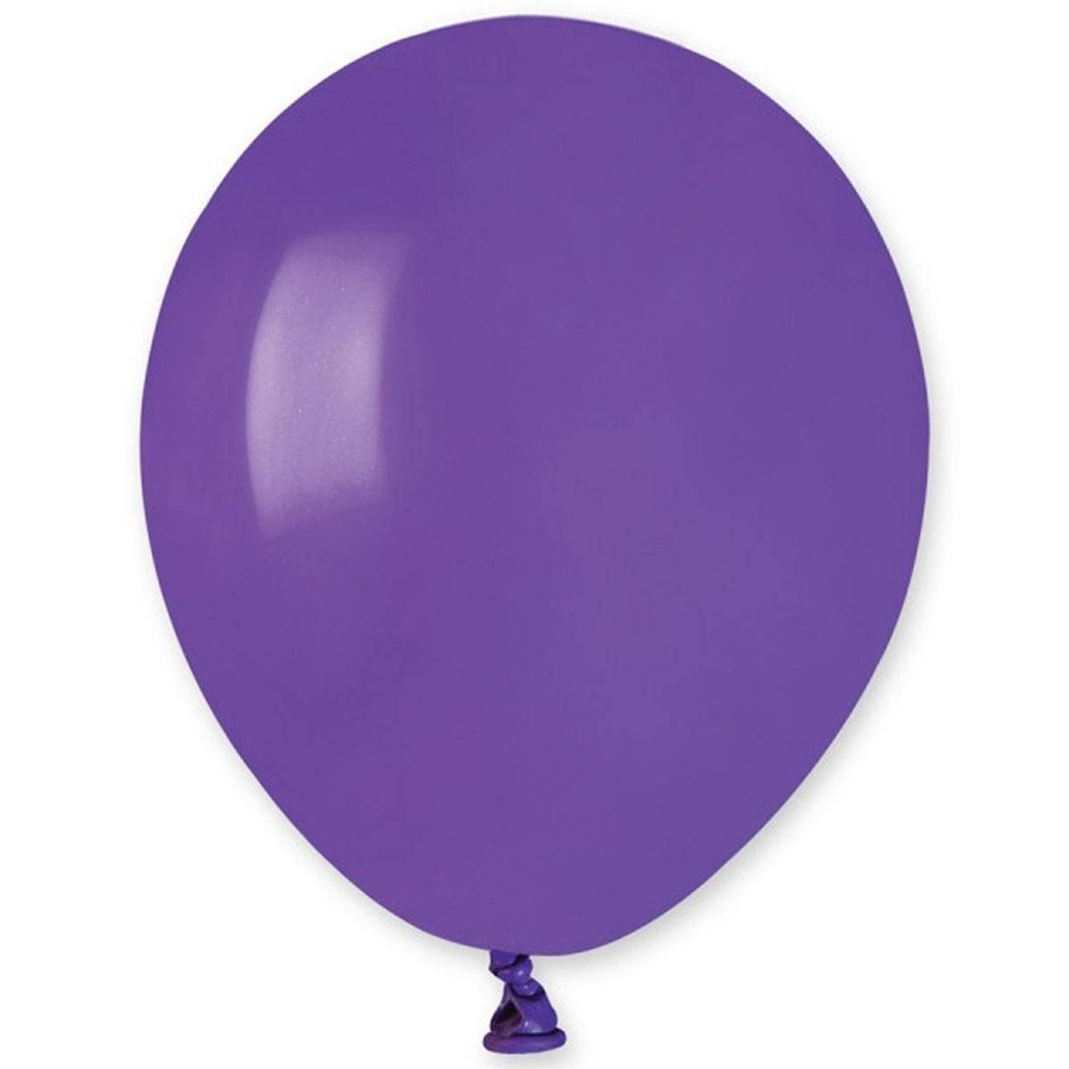 

Латексный шар 5"(13см) пастель фиолетовый (08) Gemar